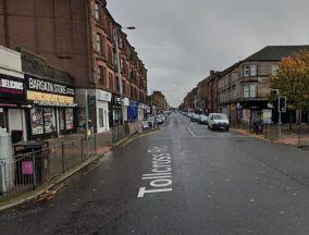 Two injured after police respond to reports of man with bladed weapon in Glasgow