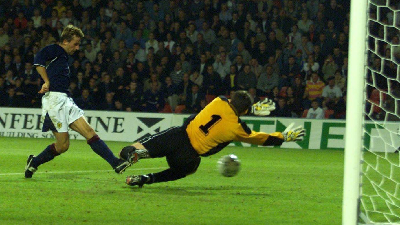 Neil McCann scored a late winner against Latvia.