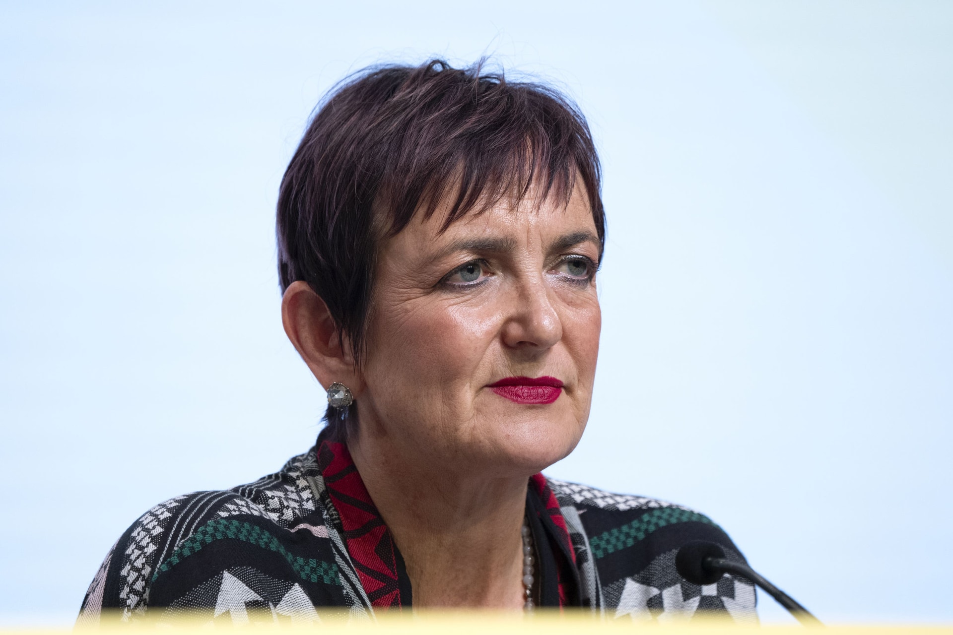 SNP business convener Angela Constance said McCaig will steer the party with ‘determination and focus’ (Jane Barlow/PA)