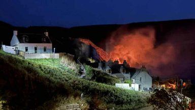 Search continues for missing woman after home engulfed by fire