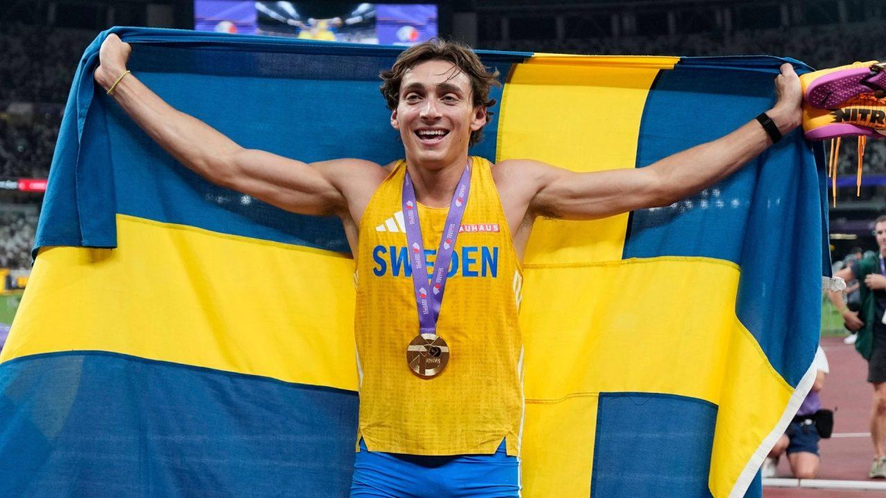 Mondo Duplantis says setting new record at World Championships is ‘more special’