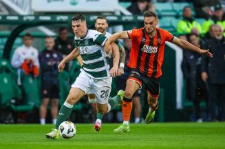 Vicko Sevelj concedes late penalty as Hibernian snatch draw against Dundee Utd