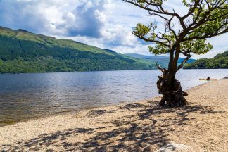 Probe launched after ‘human remains’ discovered near Loch Lomond