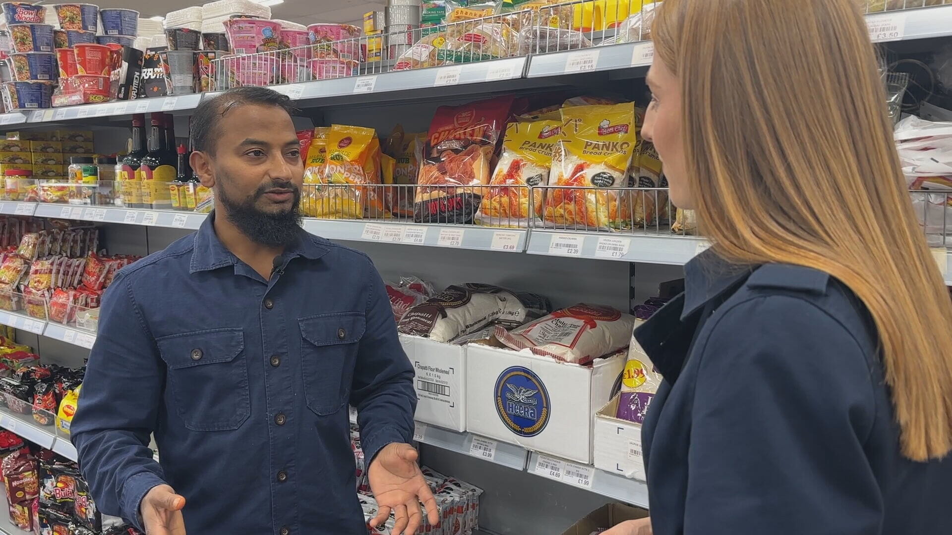 Local businessman Ahmed.