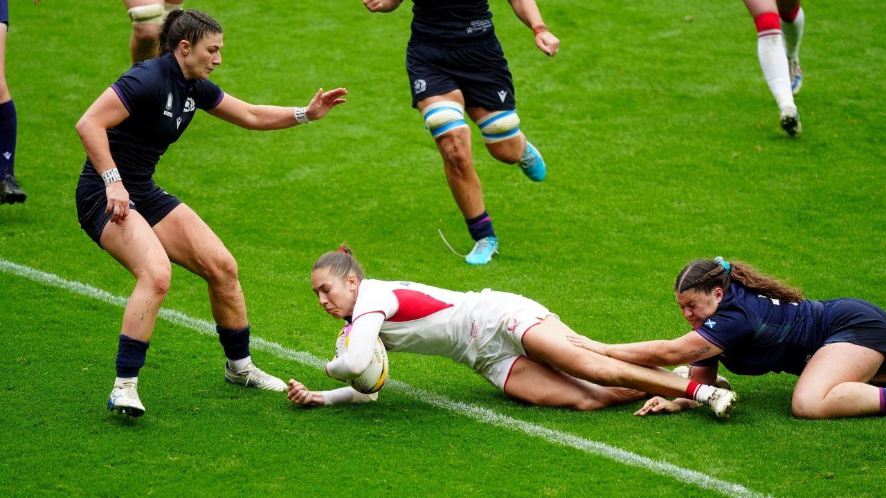 England forwards dominate as Red Roses crush Scotland in World Cup quarter-final