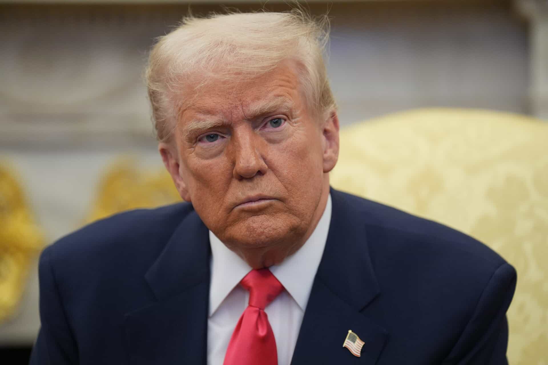 US President Donald Trump is due to arrive in the UK for a state visit next week (Niall Carson/PA).