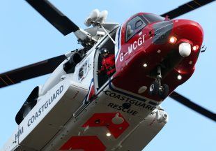 Two rescued from sinking fishing vessel by helicopter