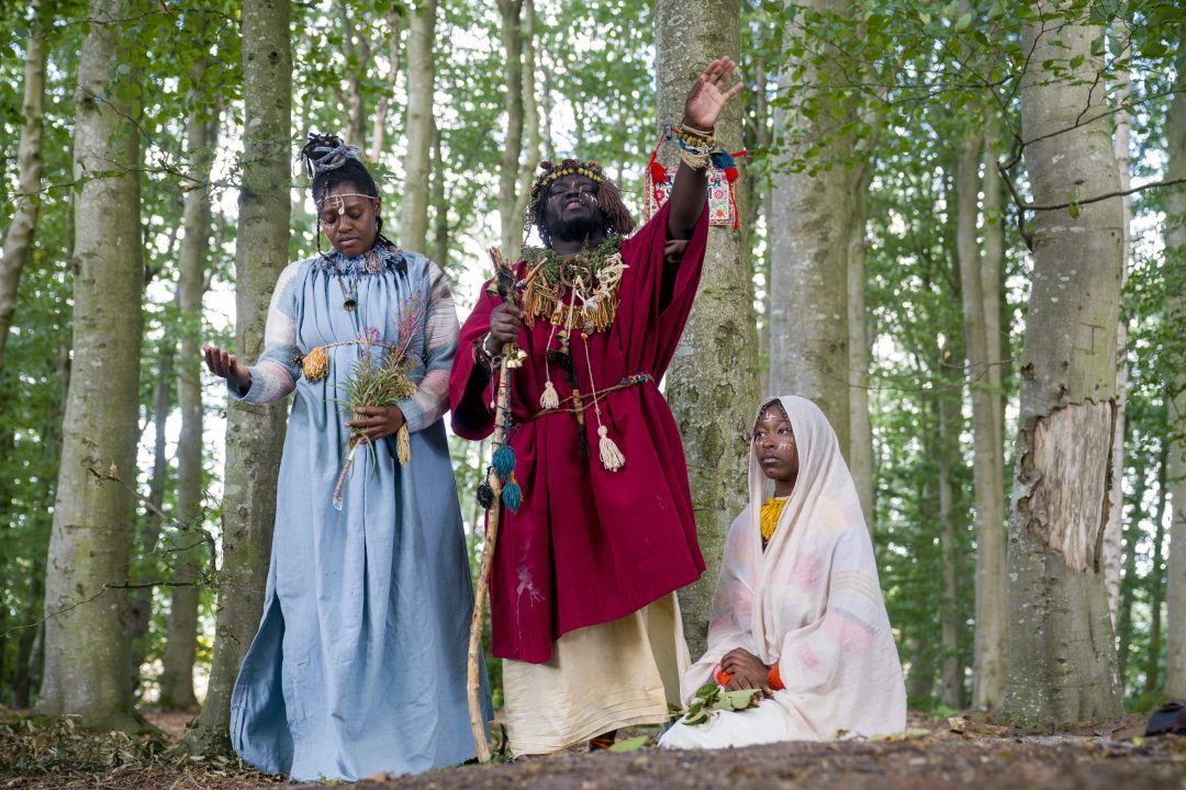Eviction of ‘African tribe’ camping in Scottish woods under way