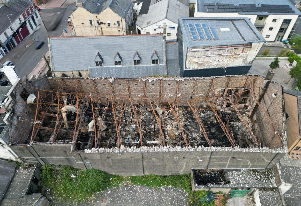 Former cinema that was set on fire to be demolished in interest of public safety