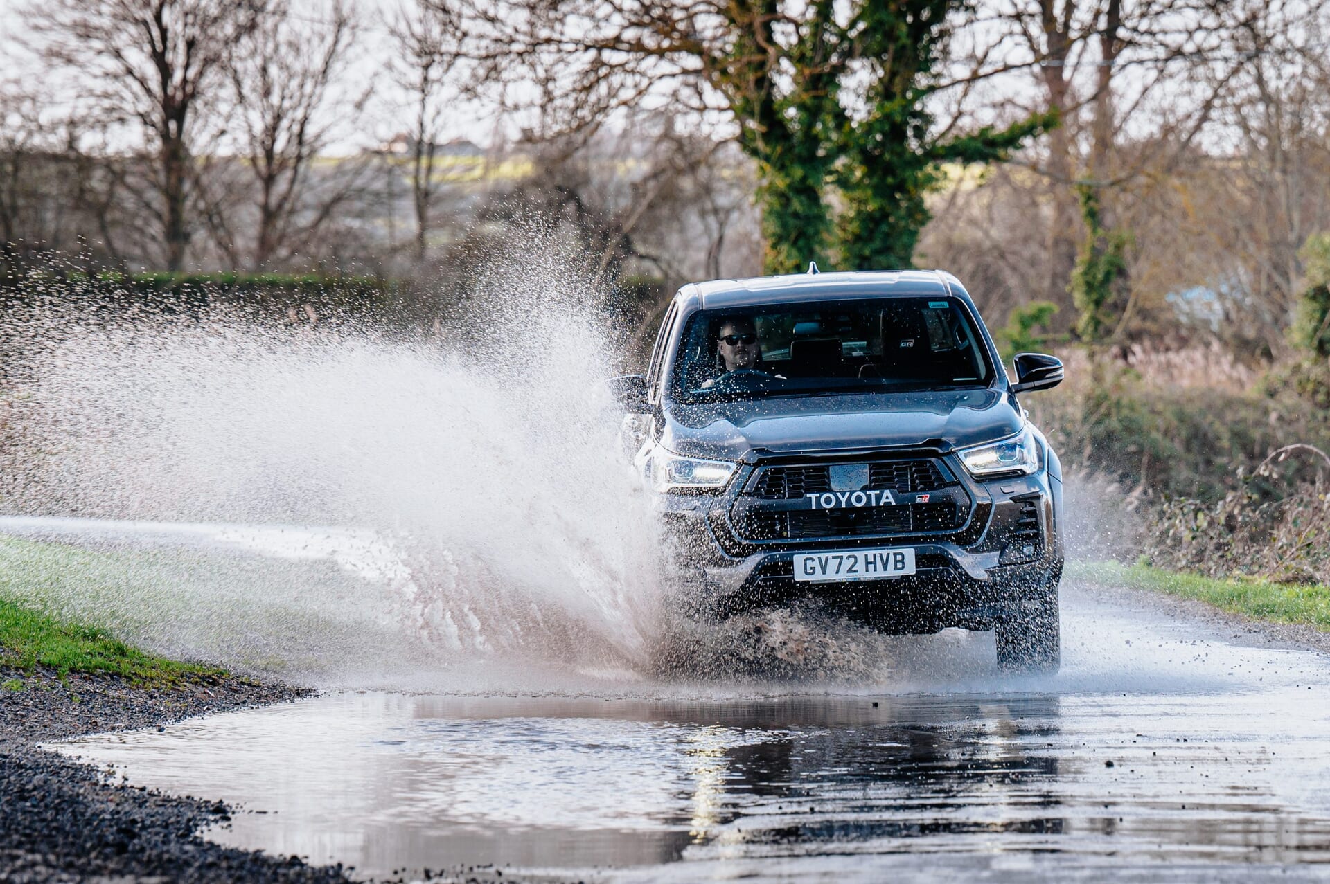 Replace your wiper blades if you find any tears or cuts in the rubber. (Toyota)