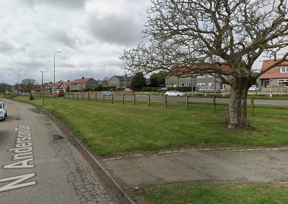 Road closed in both directions after crash involving motorbike in Aberdeen