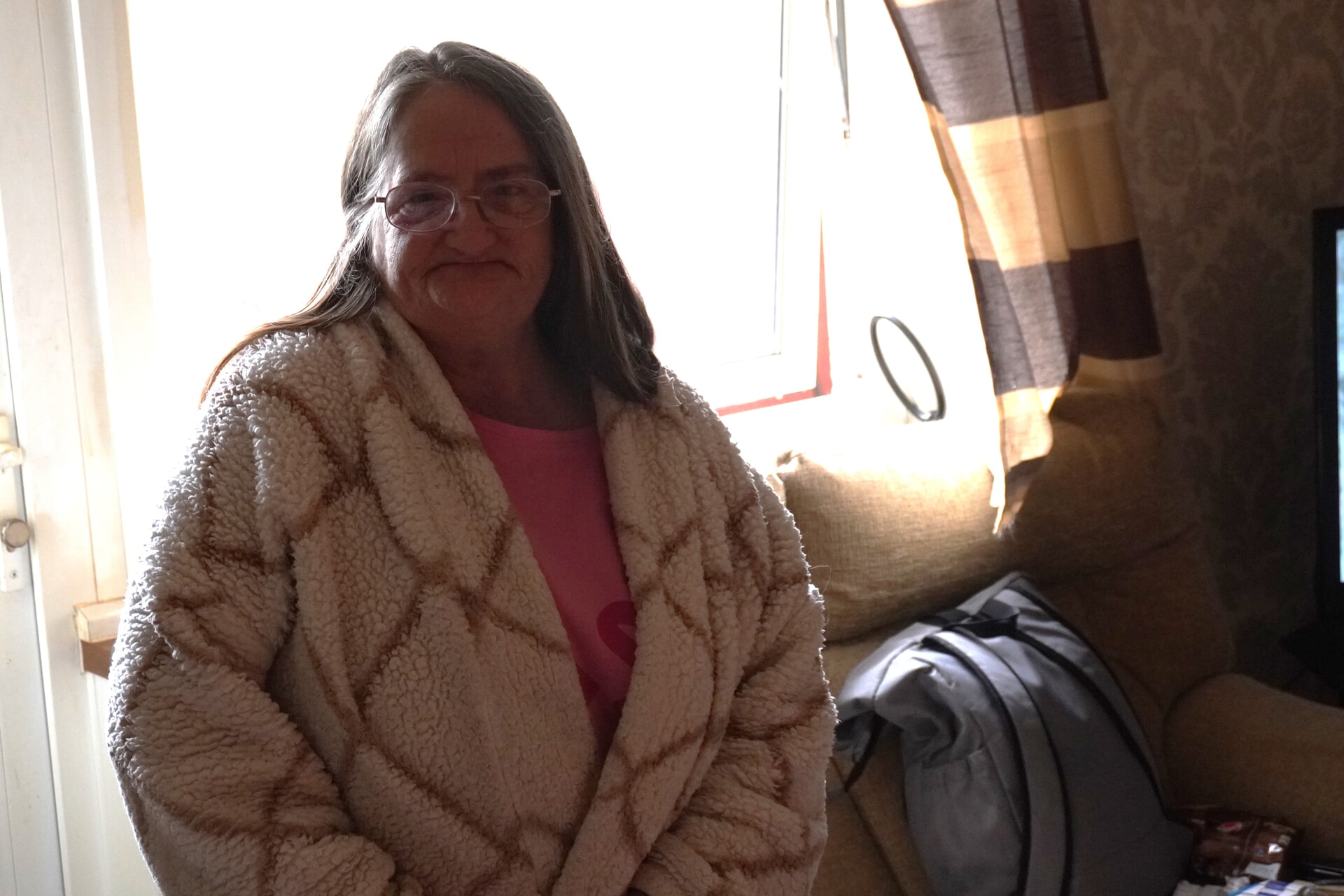 Lisa Bunham, 51, has lived in the Oxcars Court flat block for over 21 years.