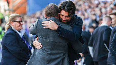 Brendan Rodgers backs under-fire Rangers boss Russell Martin and questions criticism from Ibrox predecessors