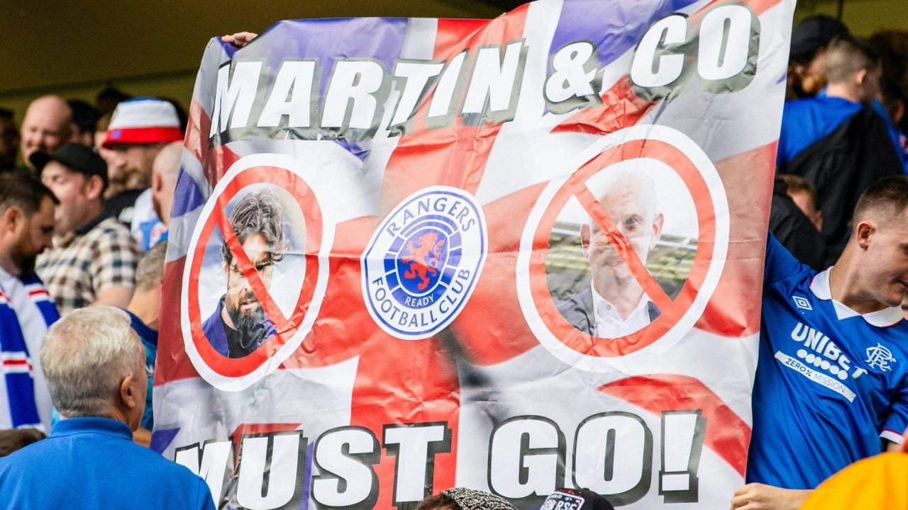 Union Bears fan group calls for Russell Martin and Patrick Stewart to leave roles at Rangers