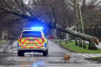 Storm Amy upgraded to amber with 100mph winds bringing ‘danger to life’