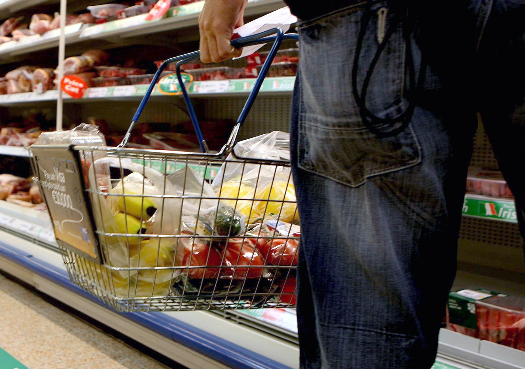 Food sales were up by 1.1% when compared with September 2024, the data showed (Julien Behal/PA)