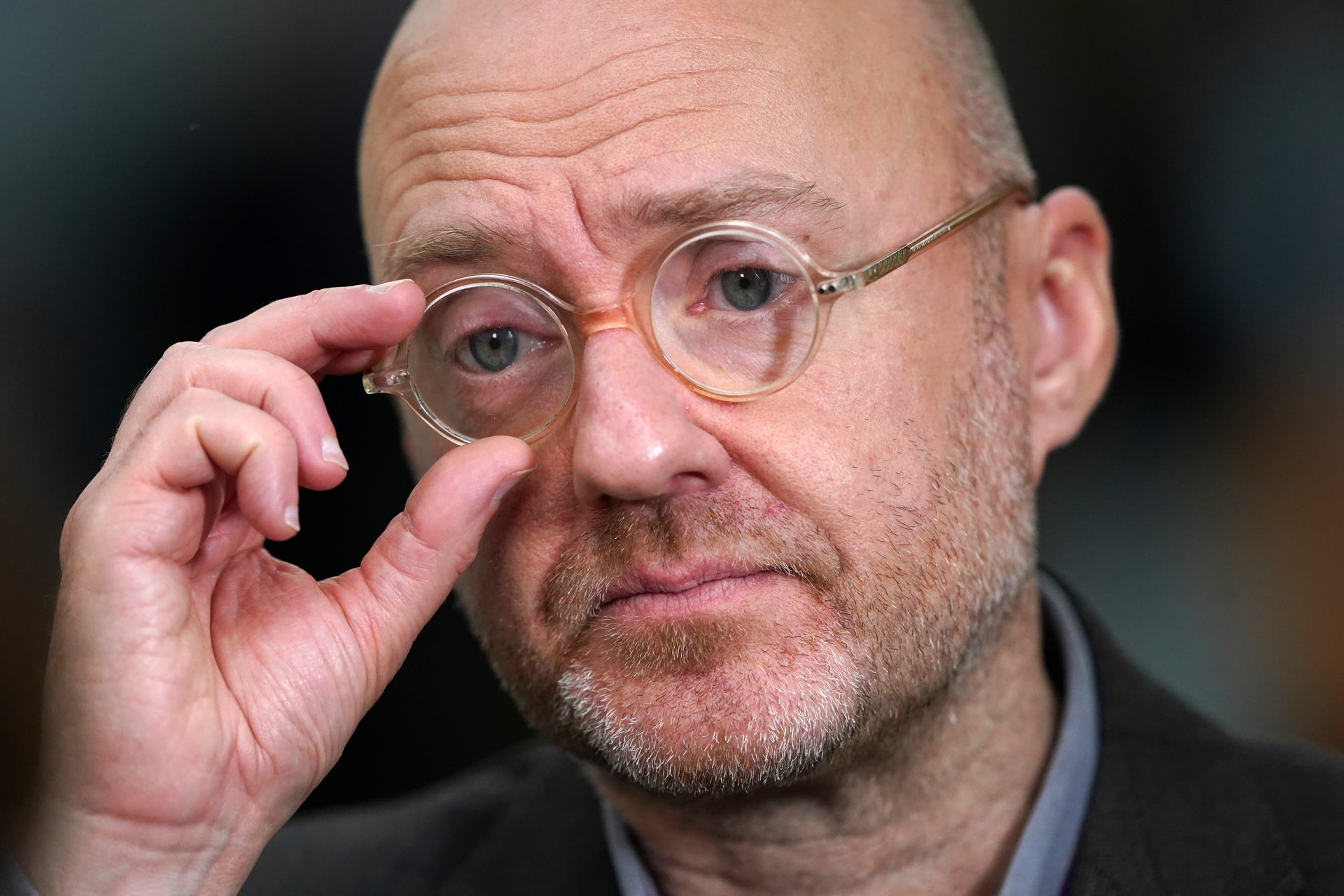 Green MSP Patrick Harvie pressed the HES chairman on allegations of racism at the organisation (Andrew Milligan/PA)