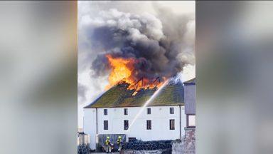 Investigation underway to find cause of fire at 17th-century warehouse
