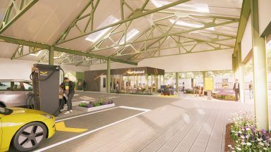 UK’s first ever drive-thru EV charging hub to be built in Aberdeen after councillors give project go-ahead