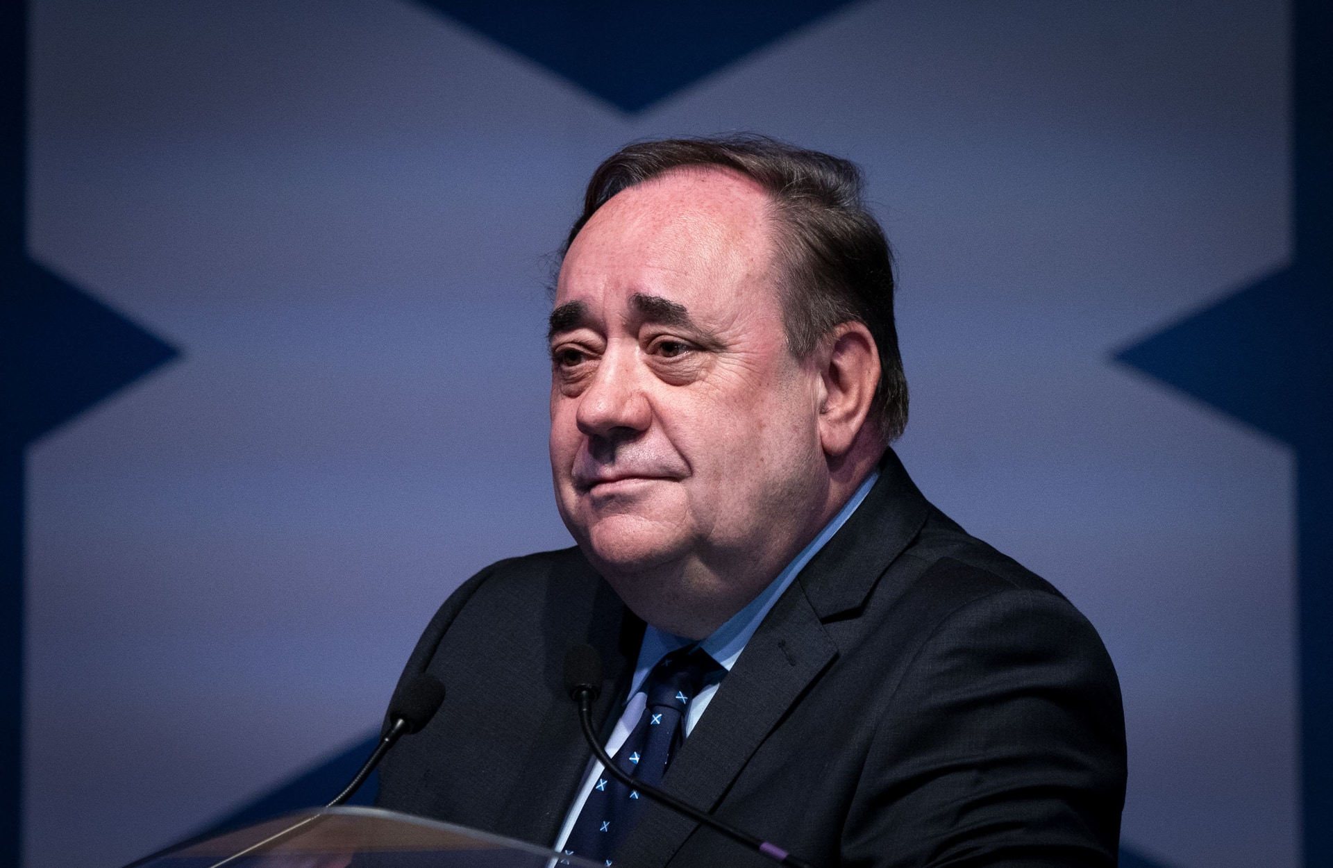 Former first minister Alex Salmond founded Alba in 2021 and led it until his death in October last year (Jane Barlow/PA)