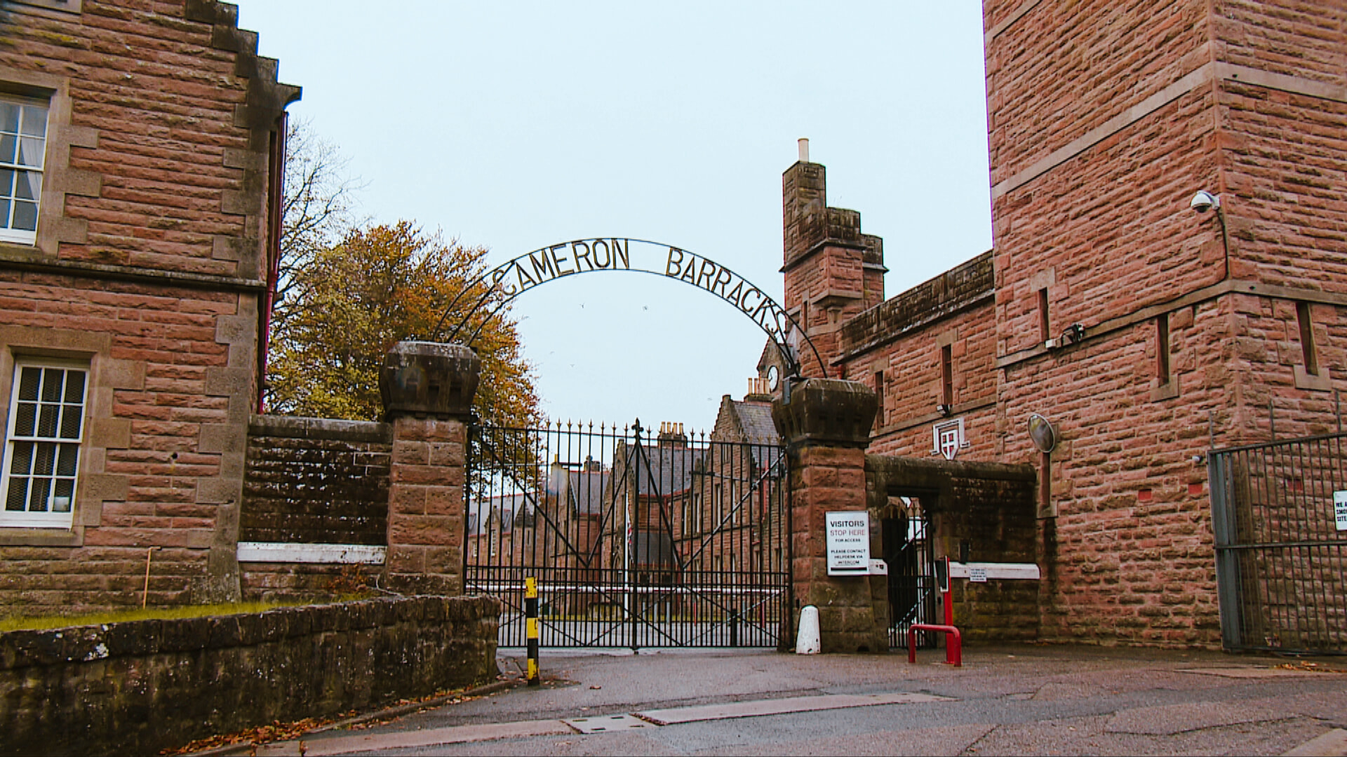 Cameron Barracks, Inverness, is to be used to house hundreds of men from early December 2025.
