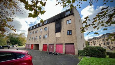 Two dead and five in hospital after fire rips through flats in Glasgow’s West End