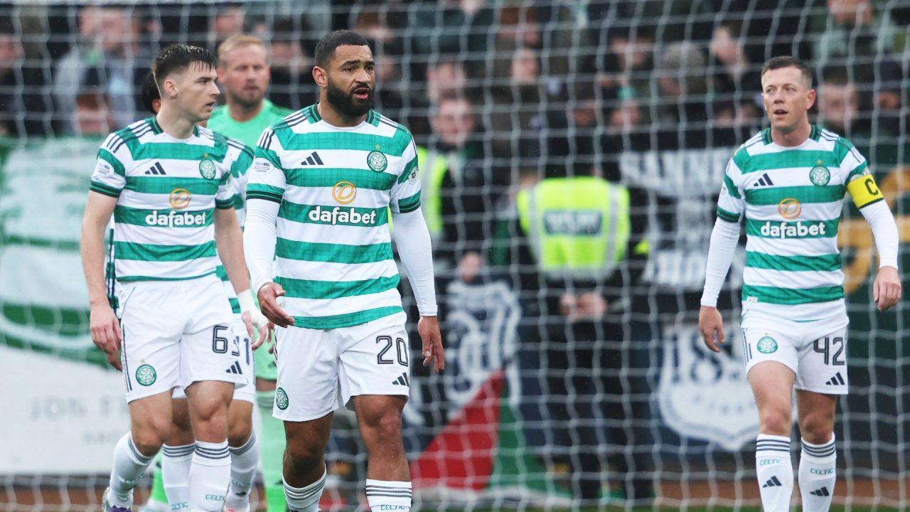 Dundee stun Celtic with first-half double as champions fail to close gap on Hearts