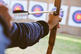 Man tried to murder police officers with bow and arrow