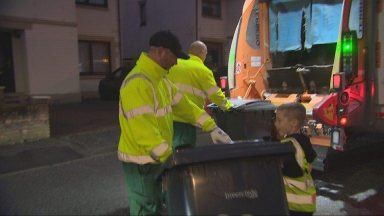 Inverclyde binmen recognised with award after befriending autistic schoolboy