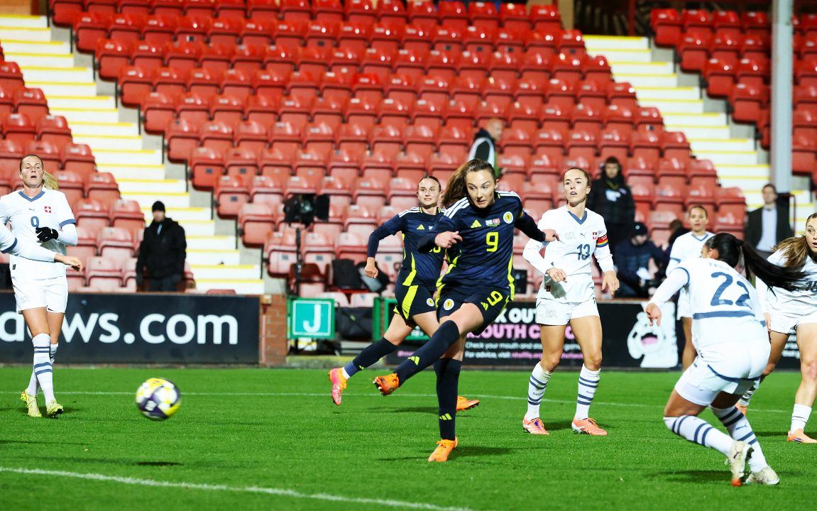 Scotland beaten by Switzerland in seven-goal thriller in Dunfermline