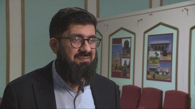 Muslim leaders say ‘Scotland is our home and we’re not going anywhere’ after racist graffiti appears on mosque