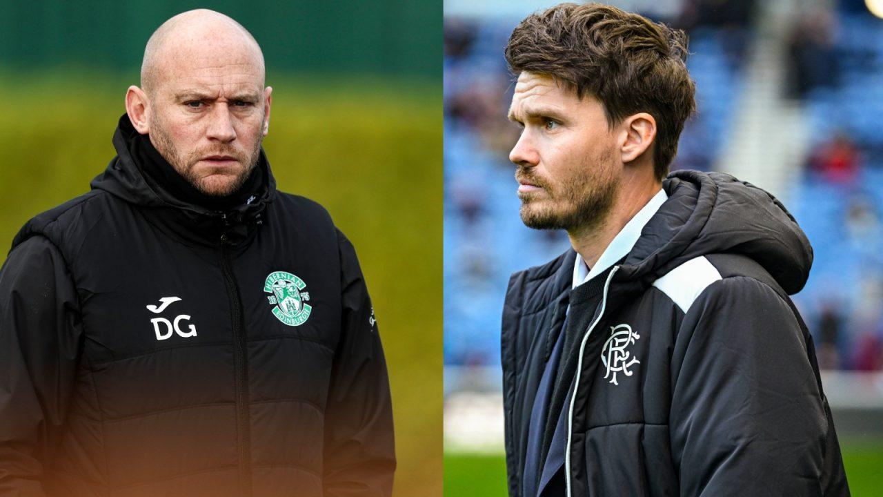 Hibernian v Rangers: David Gray and Danny Rohl name teams for Premiership clash at Easter Road