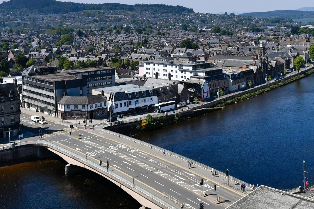 Drivers face ten weeks of traffic disruption repairs begin on bridge over the River Ness