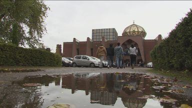 Muslims left ‘fearful’ after racist graffiti daubed on mosque