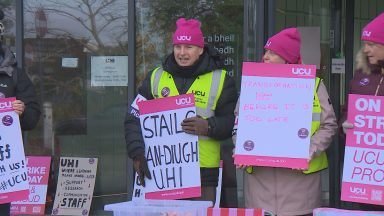 Staff begin strike action at the University of the Highlands and Islands