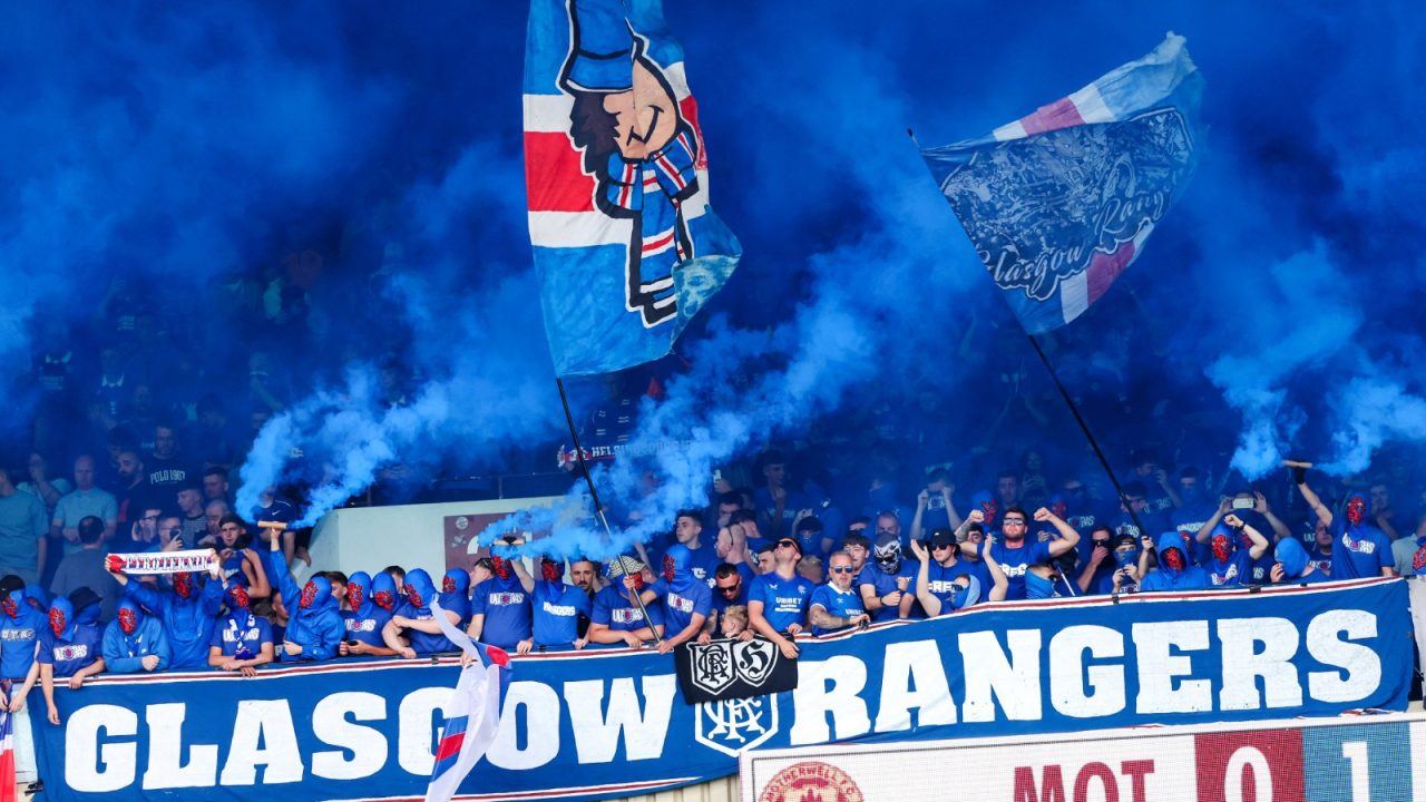 Rangers hit by suspended sanction over pyro display at Motherwell