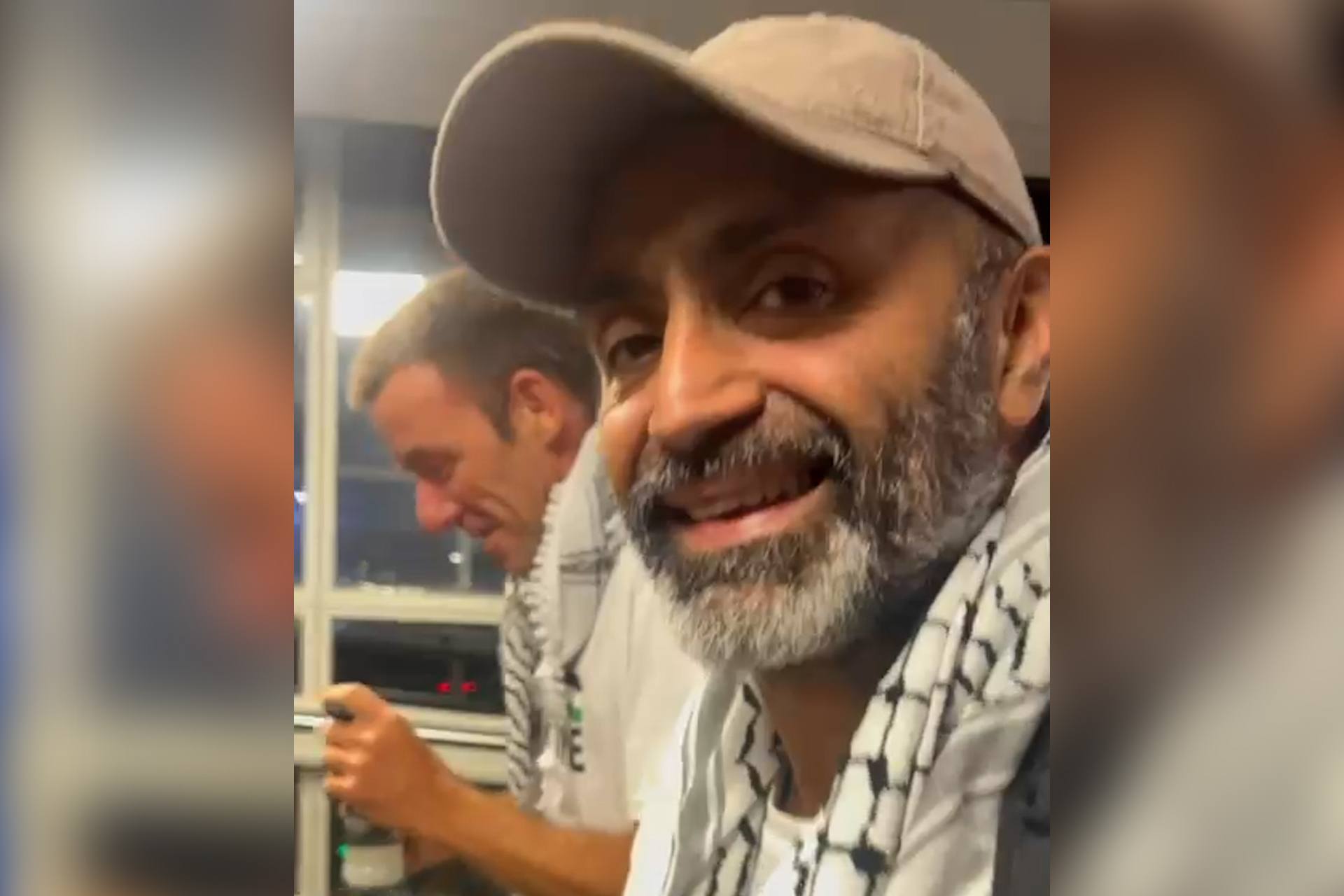 Jim Hickey, 52, and Sid Khan, 48, have arrived in Scotland