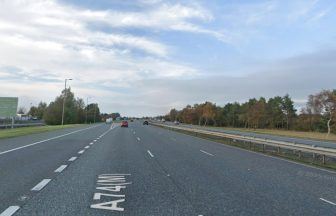 Major road closures at Scottish border near Gretna following one-vehicle crash