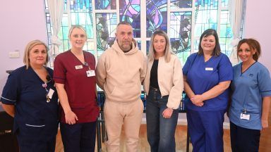 Morton manager Dougie Imrie donates £18,000 to NHS Lanarkshire in memory of daughter