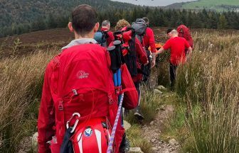 Injured girl, ten, rescued from Criffel in Dumfries and Galloway
