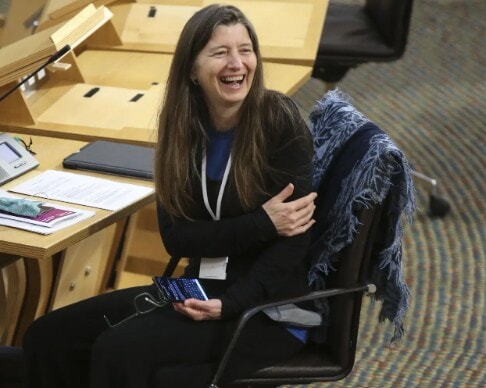 Green MSP Ariane Burgess said her amendment would force large landowners to restore nature in their area (Fraser Bremner/Scottish Daily Mail/PA).