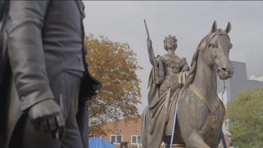 Behind the scenes as George Square’s iconic statues refurbished