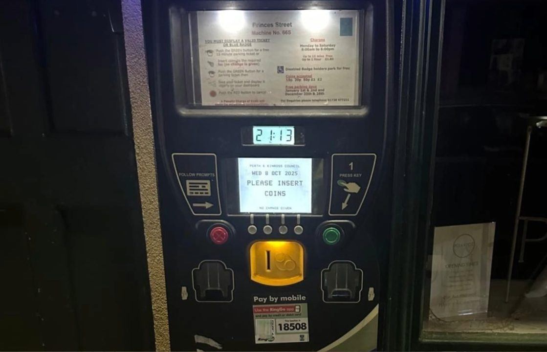 Drivers warned in Perth and Kinross after 170 fake QR codes found on parking machines