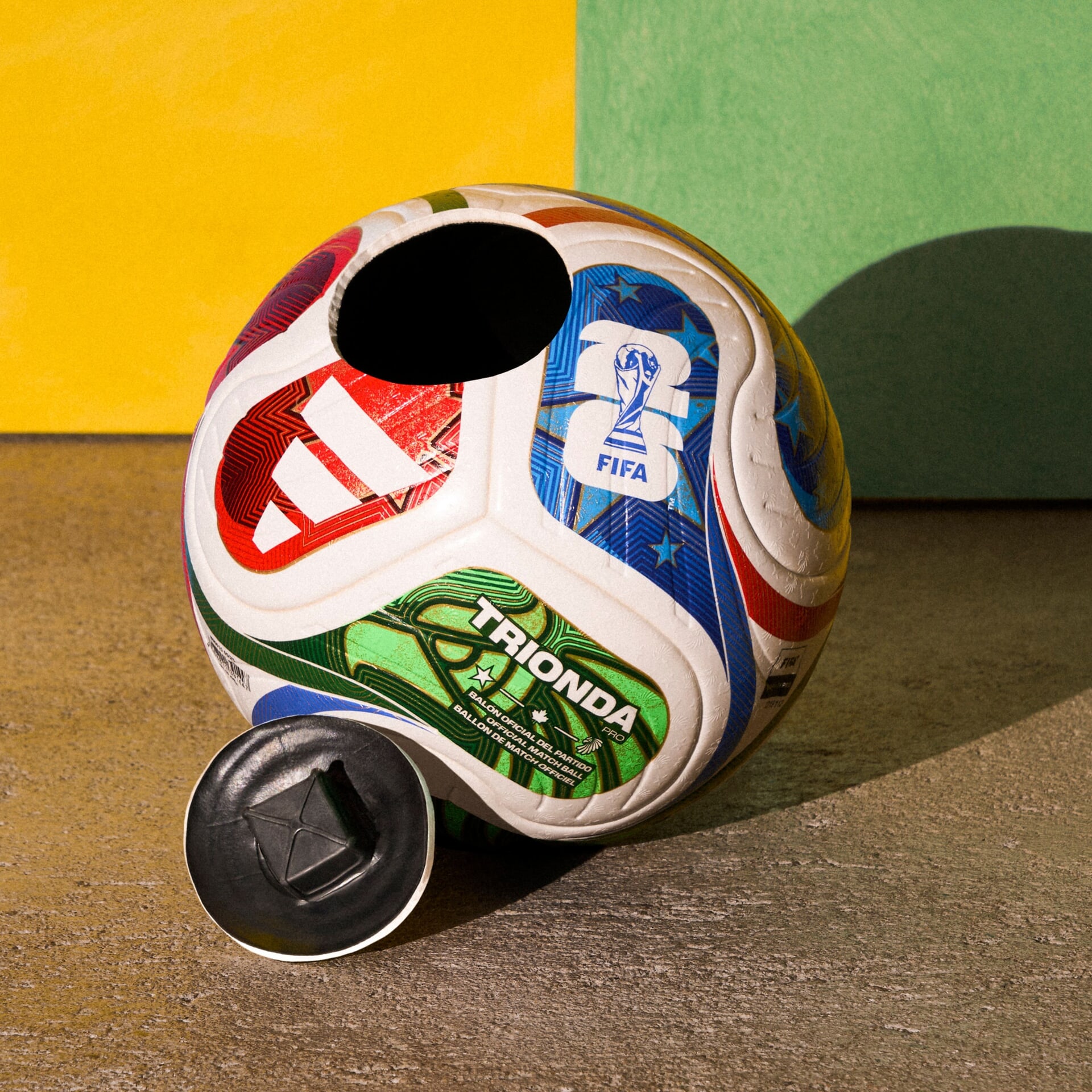 The Trionda ball includes the latest Connected Ball Technology to enable officials to make quicker decisions.