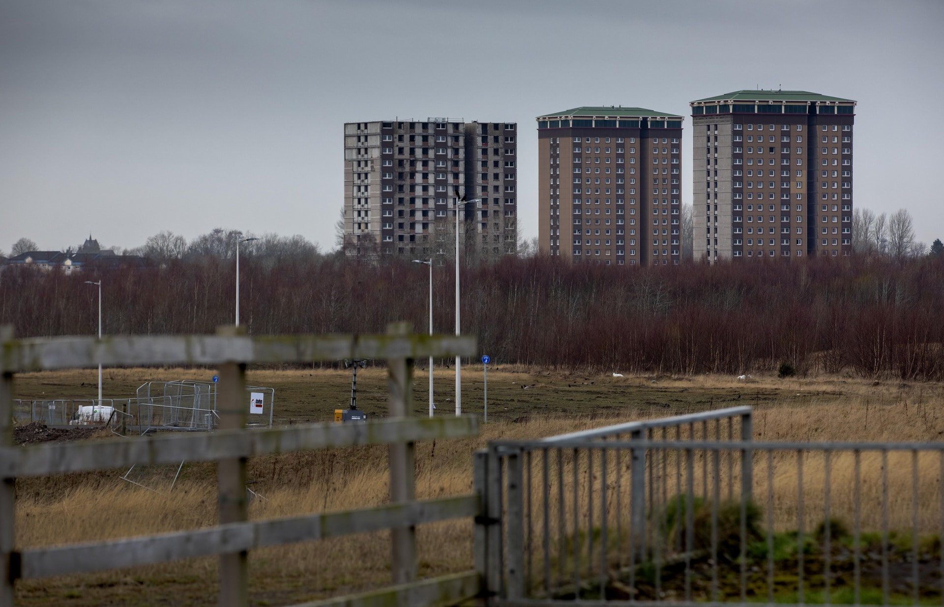 The Allan, Coursington, and Draffen Towers in Motherwell will be destroyed.