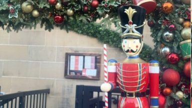 Giant Christmas Nutcracker statue stolen from Edinburgh cocktail bar Copper Blossom