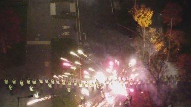Large police operation under way to tackle Bonfire Night disorder