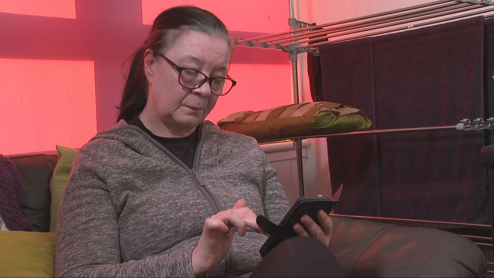 Jacqueline Gallacher told STV News she was 'horrified' when she saw the video.