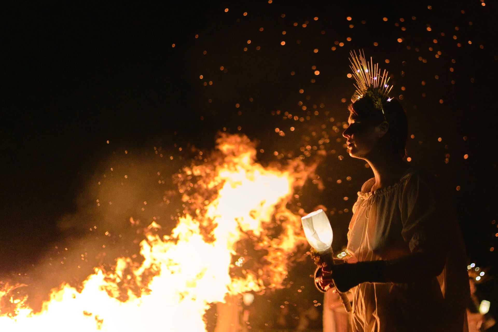 The modern Samhuinn Fire Festival has been running since 1988.