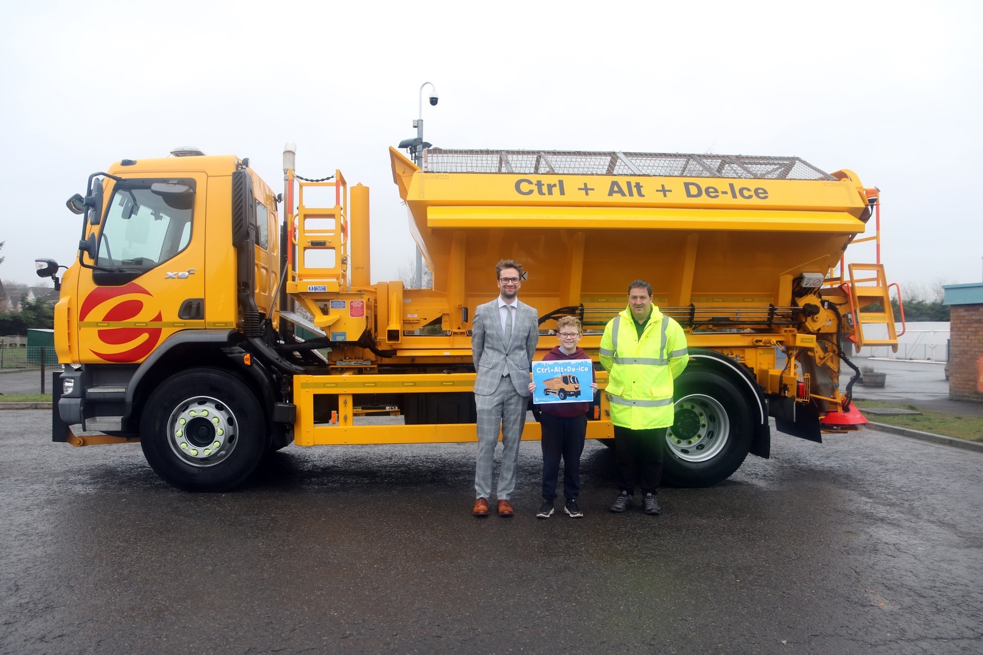 East Dunbartonshire Council: Balmuildy pupil Lewis was one of two who came up with Ctrl+Alt+De-ice